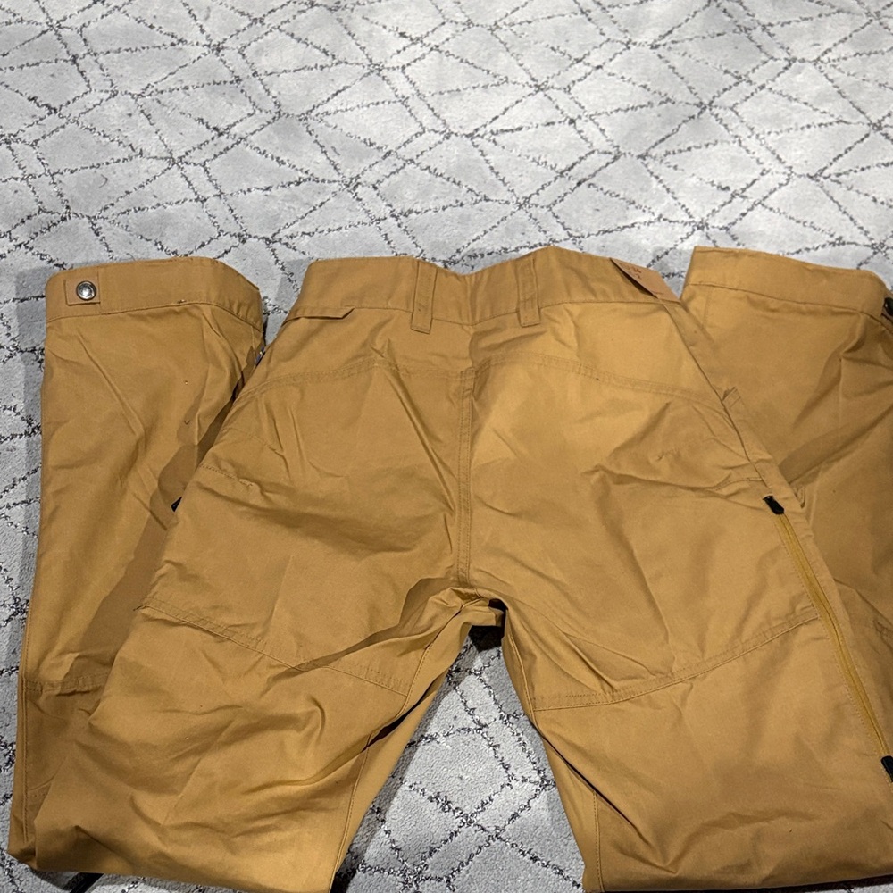 Fjallraven Brown Straight Leg Pants - Picture 6 of 9